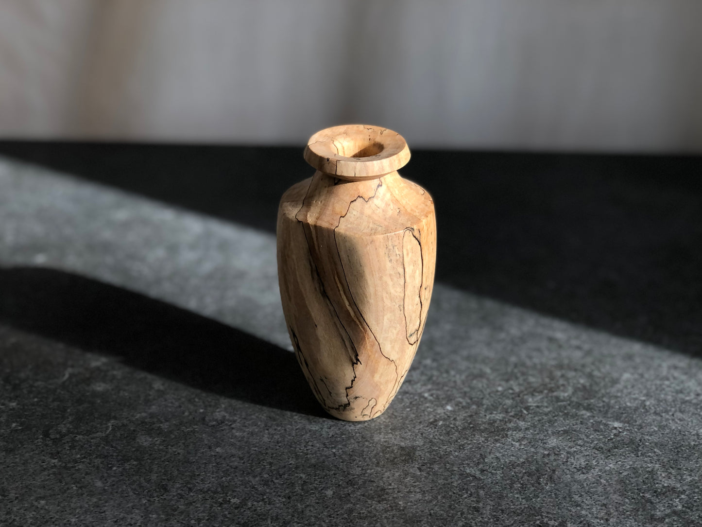 Spalted Maple Bud Vase