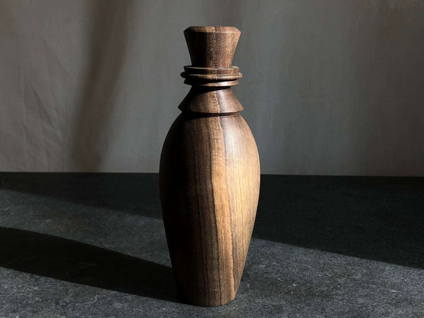 Black Walnut Vase