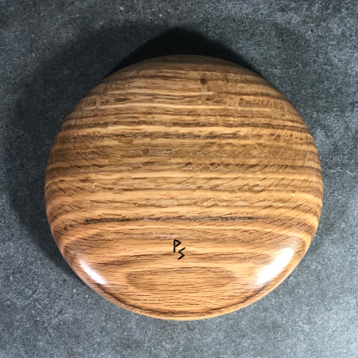 Round Bottom Oak Bowl No. 2258