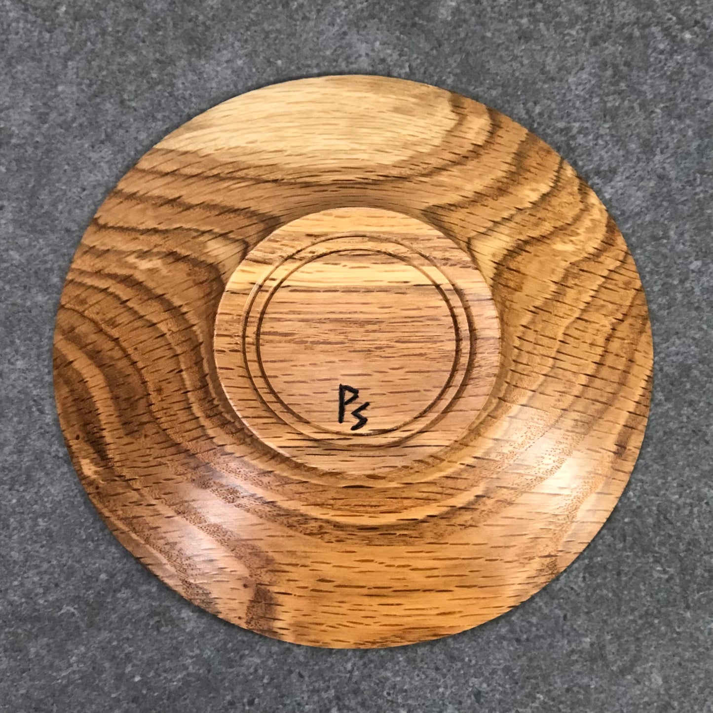 Small Thin Walled Oak Bowl no. 2248