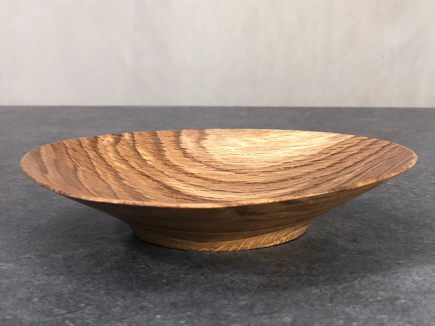 Small Thin Walled Oak Bowl no. 2248