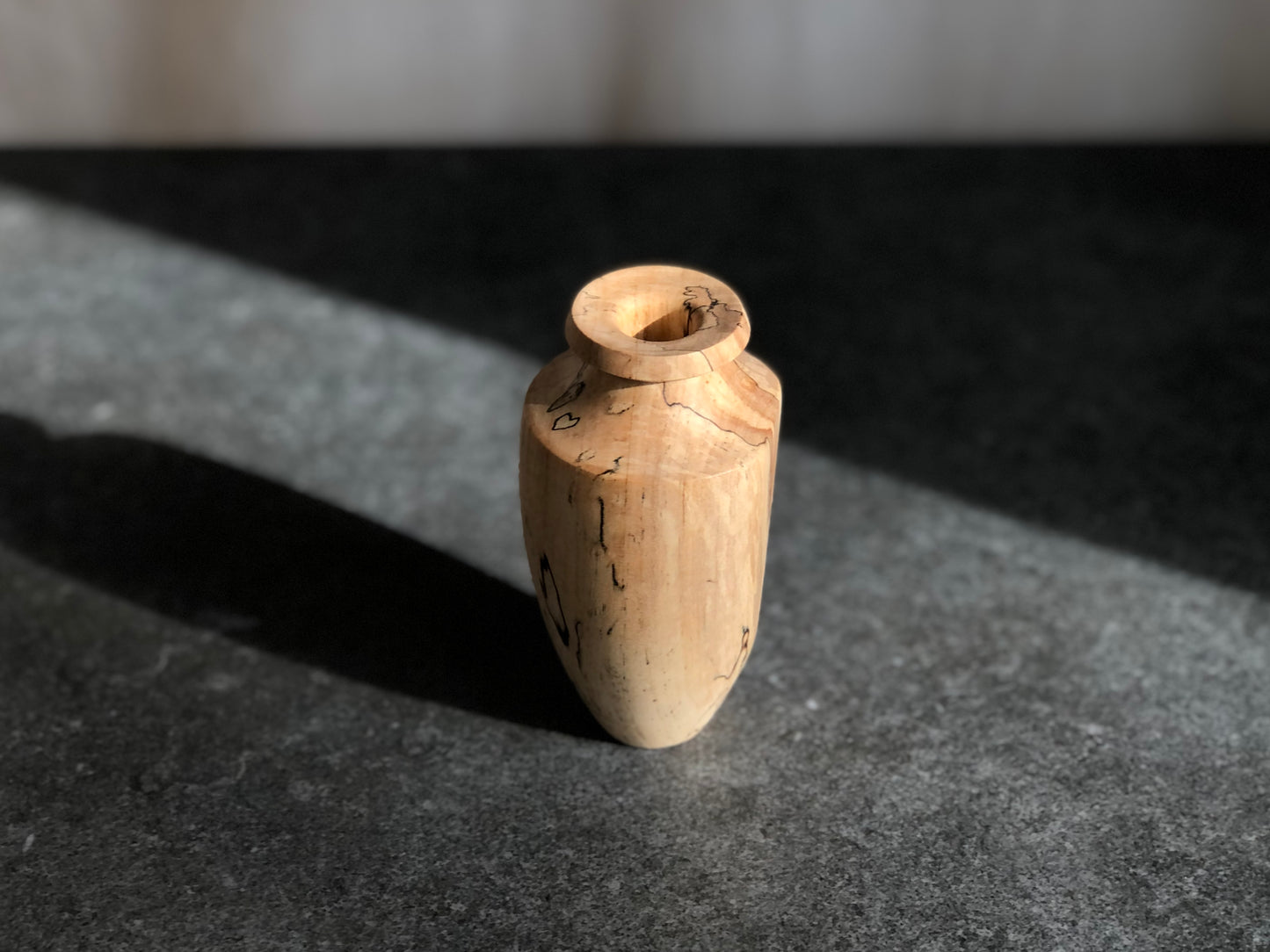 Spalted Maple Bud Vase