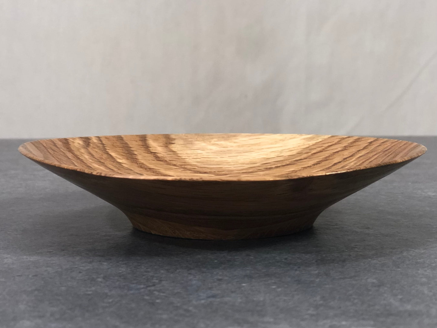 Small Thin Walled Oak Bowl no. 2248