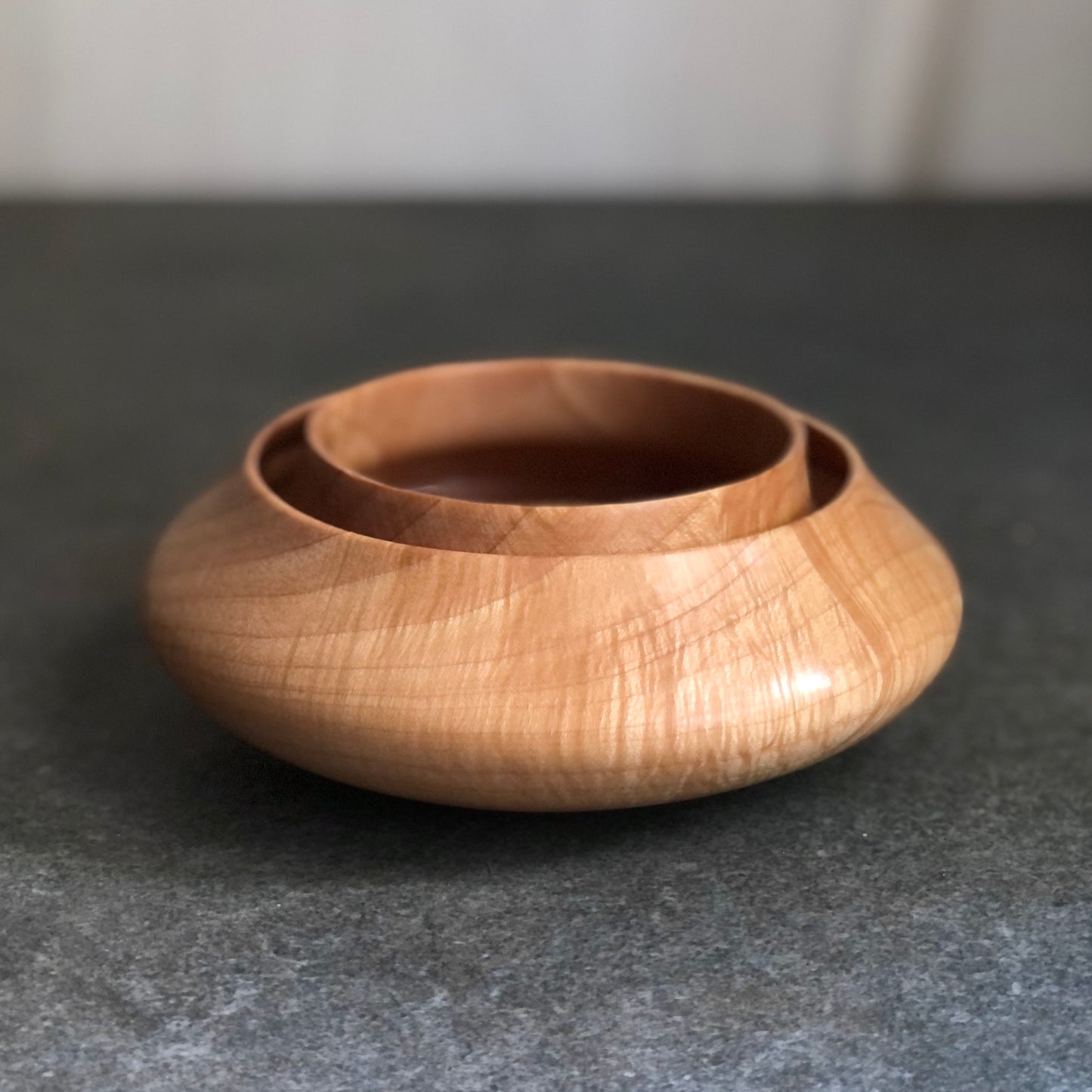 Inner Rim Maple Vessel no. 2355